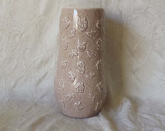 Mid Century RED WING POTTERY Charles Murphy M-1443 8 3/4" Speckled Vase