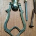 Vintage Salvaged Brass Horse Head door knocker