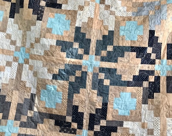 nordic snowflake quilt | handmade | READY TO SHIP!!!