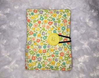 Tea Bag Wallet, Tea Bag Holder, Tea Bag Organizer, Tea Wallet, Yellow Tea Wallet