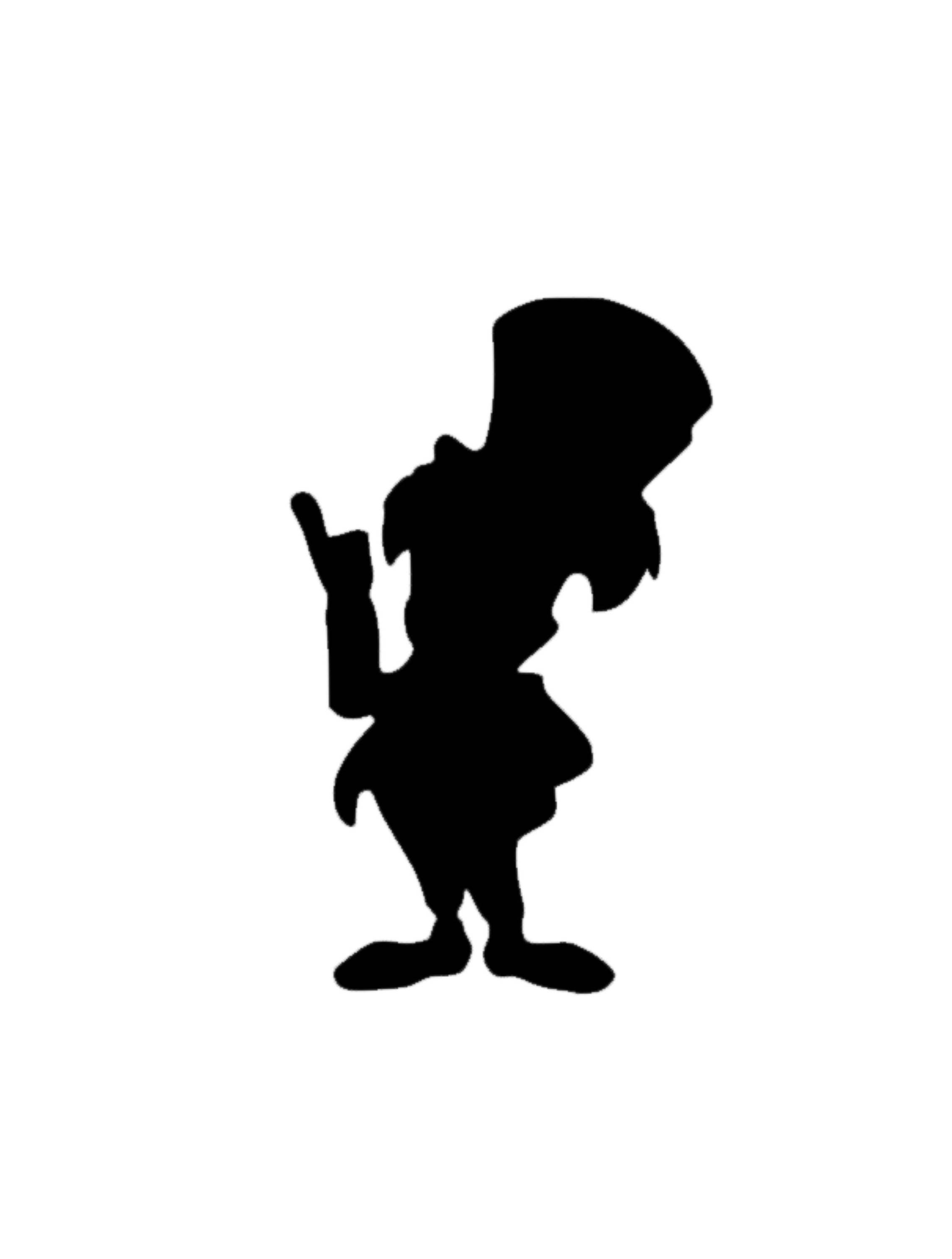Mad Hatter from Alice in Wonderland Disney Magic Band Decal