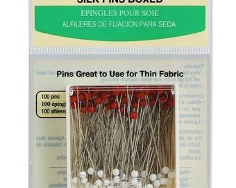 Clover Silk Pins Boxed Part No. 2501