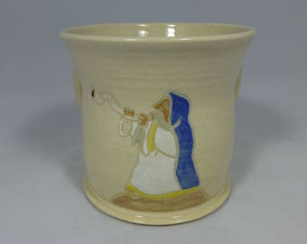 Blowing the Shofar Washing Cup Netilah