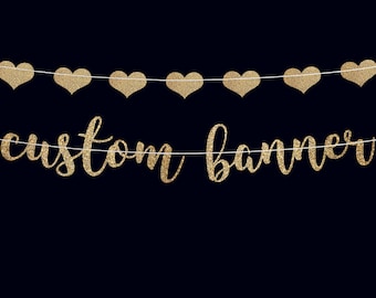 Custom banner bachelorette party banner bridal shower banner engagement party decorations custom sign wedding banner wedding reception