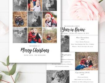 free year in review template