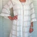 1960s Jacket Lila Bath Designer White Lace Pintucked 1960s