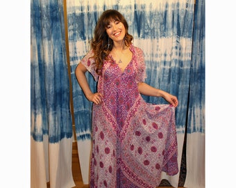 Gorgeous 1970s Adini Caftan