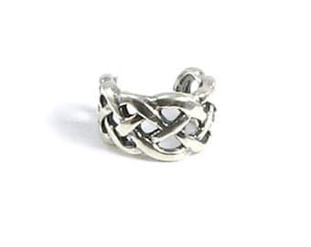 Irish Celtic Knot Weave Ear Cuff