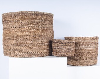 MATUNDA: Banana Fibre Woven Basket