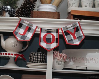 Joy Christmas Banner