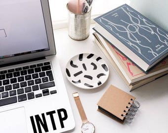 INTP Decal Sticker - Myers-Briggs Decal - Laptop Decal - Laptop Sticker - Macbook Sticker - Vinyl Sticker - Car Decal - iPad Decal