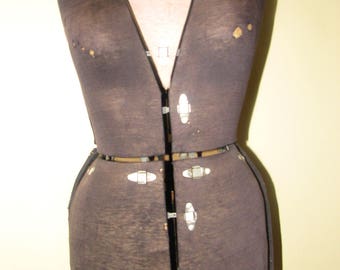 Vintage Dress Form - Distressed - Adjustable