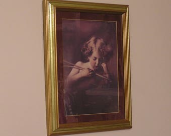 Cupid Asleep Lithograph (1990) - Gallery Graphics