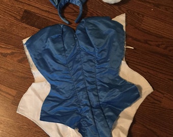 Vintage early 1970s Playboy Bunny Costume unsewn from the London Playboy Club