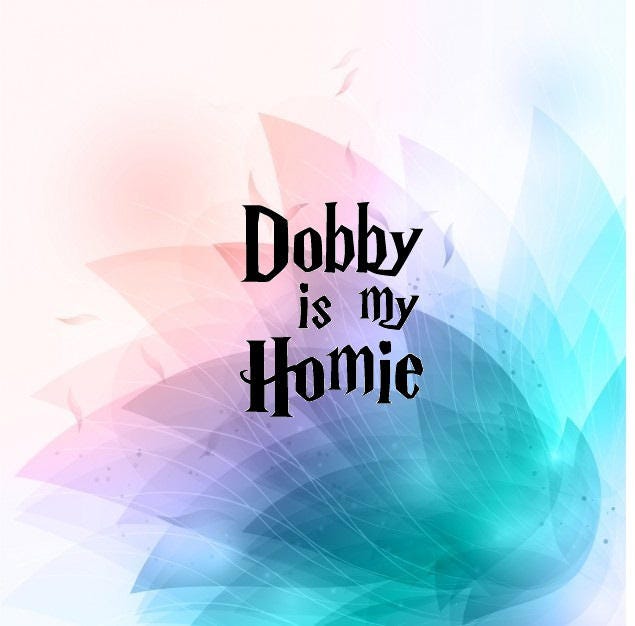 Download Dobby is my homie funny Harry Potter cut file hogwarts svg ...