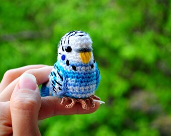 Amigurumi Budgie (crochet budgerigar)