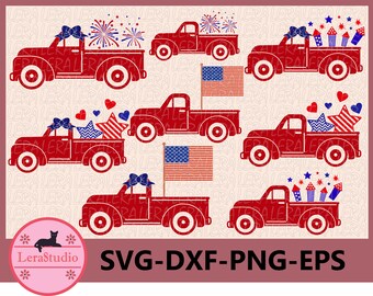 60 % OFF, 4th of July Svg, Truck Svg, Fireworks Svg, Fourth of July Monogram, Usa svg, dxf, ai, eps, png, America svg, United States Files