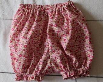 T 1 month cotton bloomers