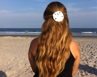 Sand Dollar Hair Clip Beach Barrette