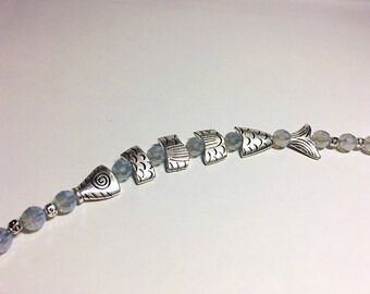 Greek worry fish bracelet