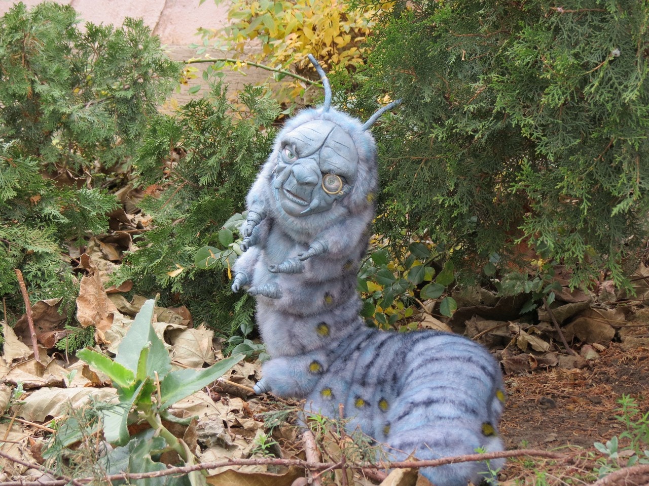 alice in wonderland caterpillar figurine