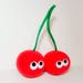 hug me food plush cherries