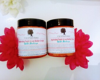 Hydrating Twist & Loc Butter Cream| Whipped Butter|Natural Hair Butter|Twisting Butter|Moisturizing Hair Butter| whipped Shea Butter|