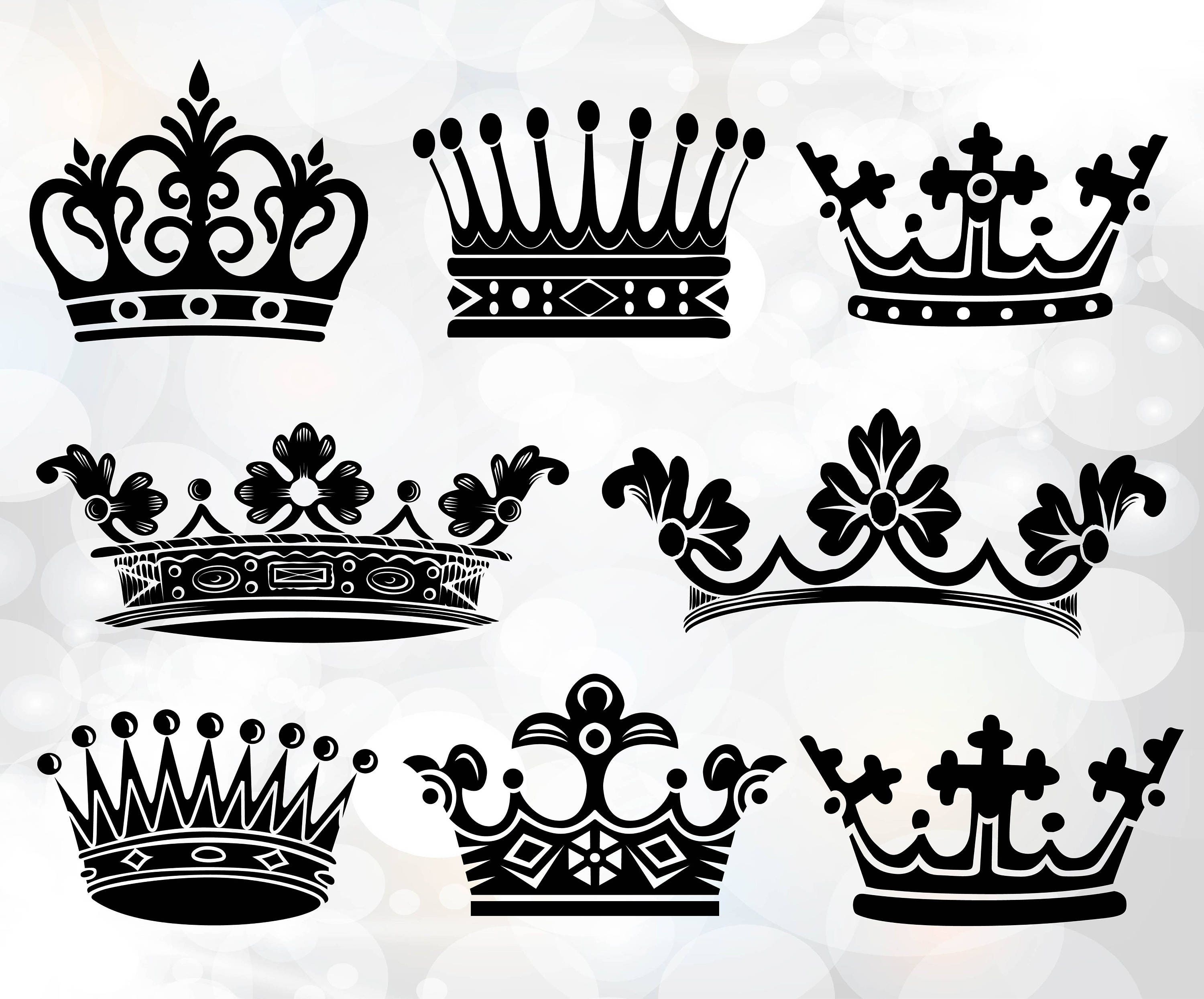 Download Crown Svg Crowns Svg Crown Monogram Svg King and queen