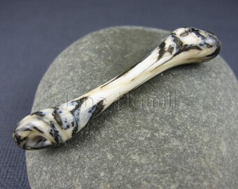 Lampwork bead "Tabby" art glass pendant or focal, FHFteam Y3, GBUK, SRA