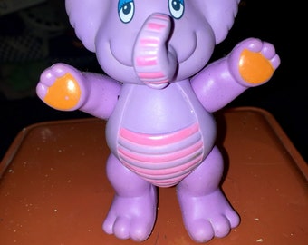 vintage 1985 Hasbro Disney wuzzles poseable action figure toy Eleroo