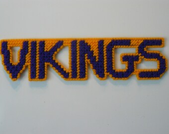 Vikings in Handmade, Needlepoint Magnets