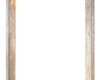 24x30 –2" wide Barnwood Reclaimed Wood Open Frame (No Glass or Back)