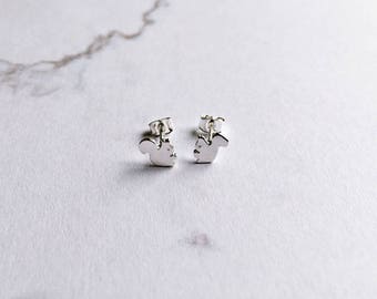 Earrings silver squirrel earrings