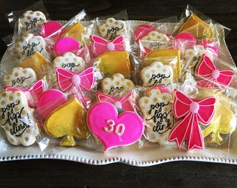Kate Spade Inspired Cookies