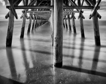 Myrtle Beach, South Carolina - 2nd Ave Pier - Myrtle Beach Art Print