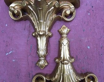 Vintage Burwood shelf, matching vintage shelves