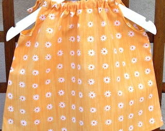 Tunic with ties "Daisies" size 1 year