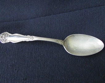 ROGERS ARBUTUS SPOON Antique Wm Rogers and Son A A silver plate Serving Spoon Fw-107
