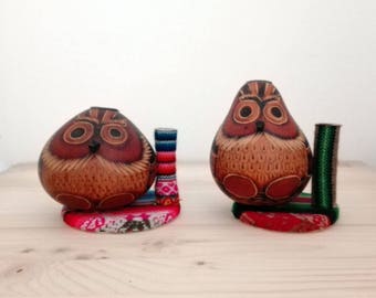 Penholders made of Tutuma & Aguayo