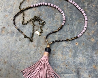 KKC-Siya Pleated Tassel Set