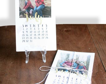 BRICOLAGE Photo calendrier, calendrier 2018 Photo personnalisé, calendrier personnalisé, calendrier, calendrier de bureau, calendrier de bureau personnalisé - personnalisé - 4.5x7