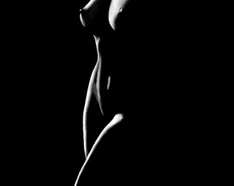 Painting of nude woman 84 modern pastel