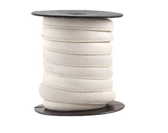 X 115 cm leather cord, round 9 mm x 10 mm, color white scales fine