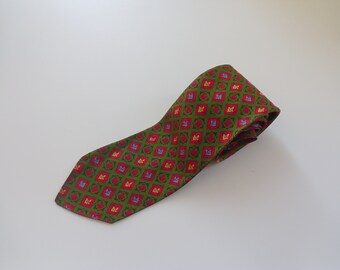Vintage Man tie handmade-made in Italy