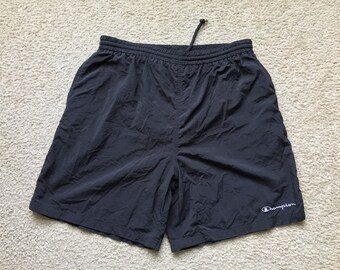 Men's Vintage 90s Champion Swim Trunks Size Large