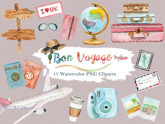 bon voyage clip art