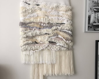 Woven wall hanging
