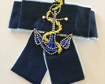 Navy Blue - Gucci Inspired Bowtie