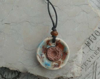 Essential Oil Necklace/ Terracotta Necklace / Essential Oil Necklace/ Personal Diffuser