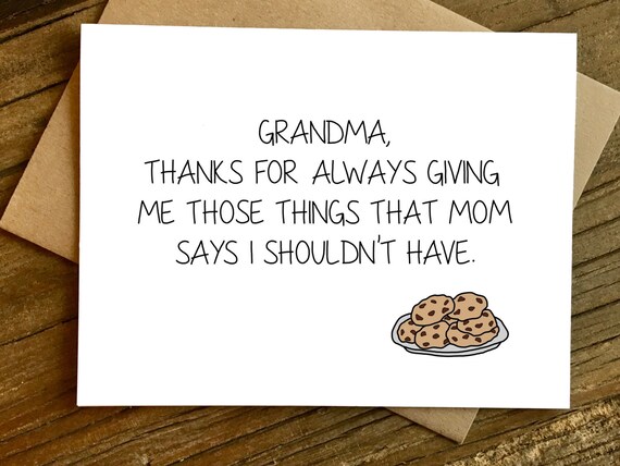 Mother's Day Card for Grandma Grandma Card Grandma